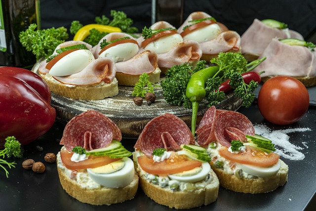 canapés apéritifs