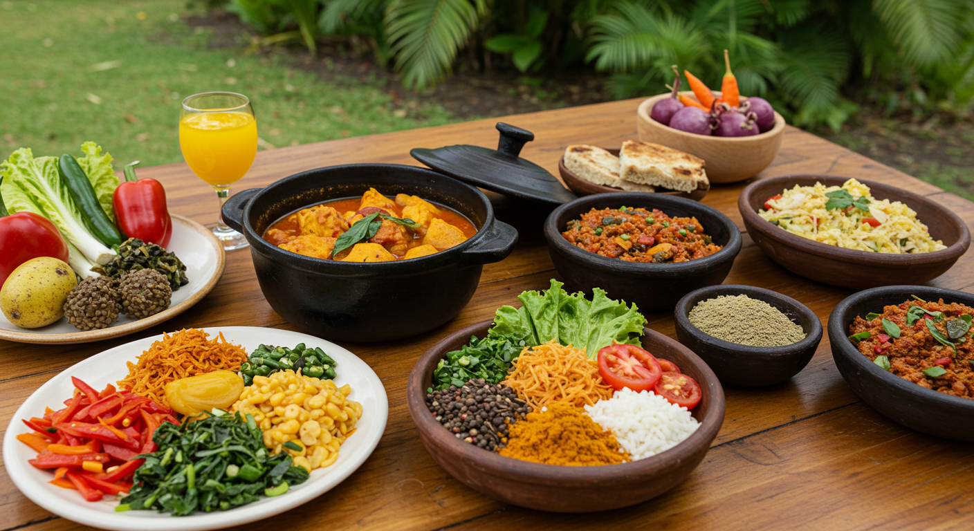 Cuisine traditionnelle réunionnaise